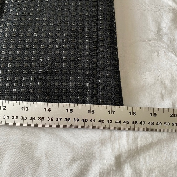 GAP Women's Checkered Textured Mini Black‎ Skirt Size 0 - Picture 9 of 10